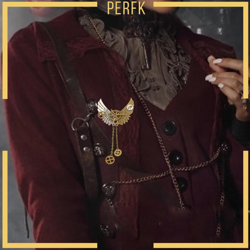 Trâm Cài Áo Hình Cánh Thiên Thần Bằng Kim Loại Phong Cách Retro