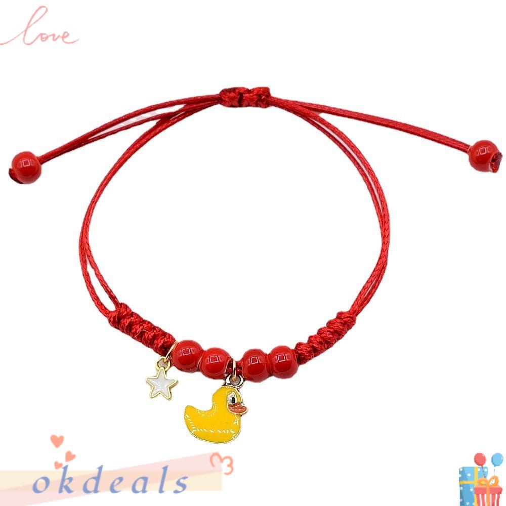OKDEALS Set 2 Vòng Tay Sứ Thiết Kế Đơn Giản Cho Ngày Valentine