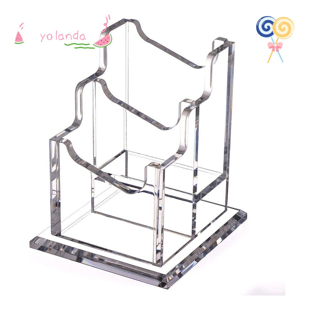 YOLA Giá Đỡ Kẹp Ảnh Bằng Acrylic Trong Suốt Tiện Dụng Cho Văn Phòng