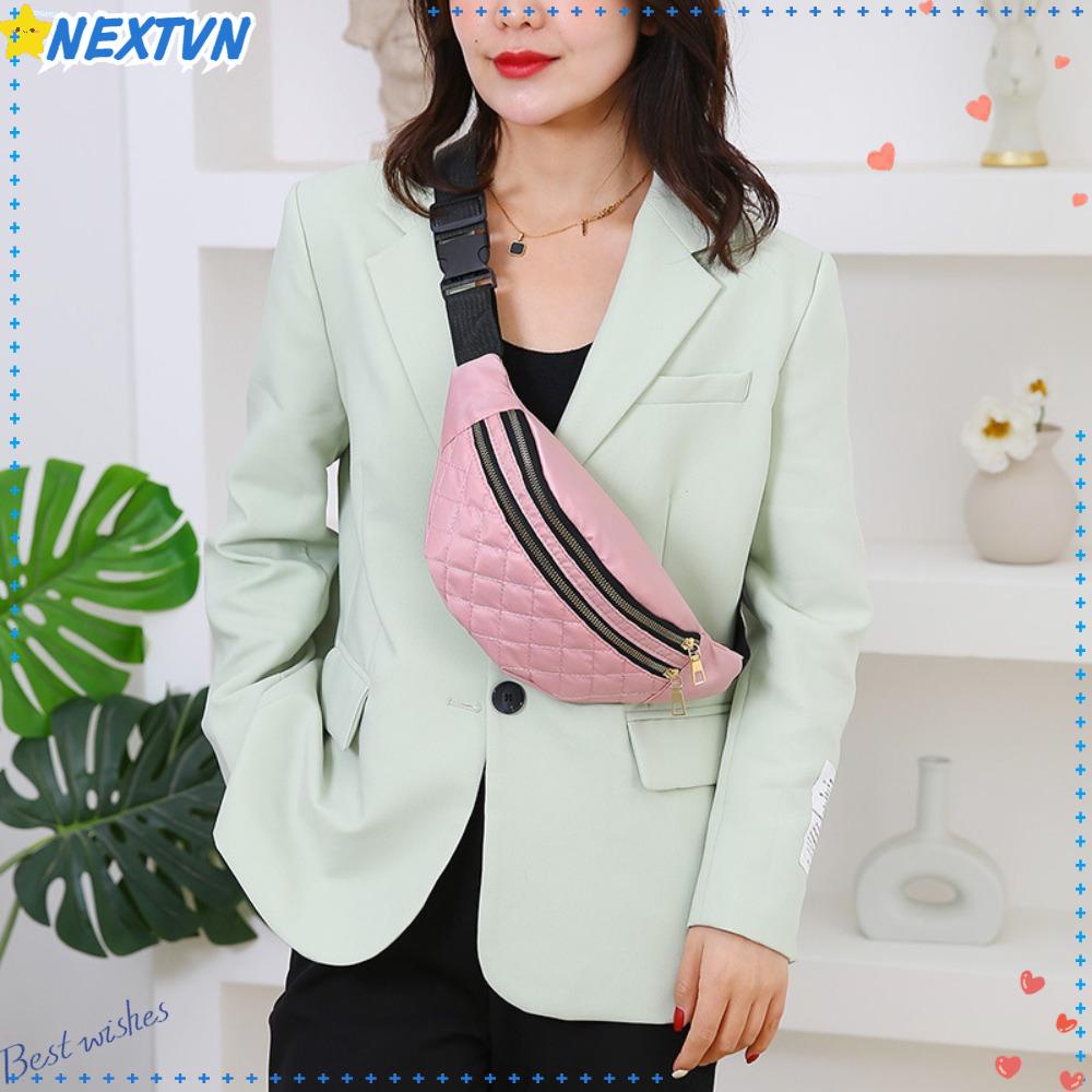 NEXTVN Túi Đeo Hông / Chéo Ngực Vải Oxford Chống Thấm Nước Thời Trang Cho Nam Và Nữ