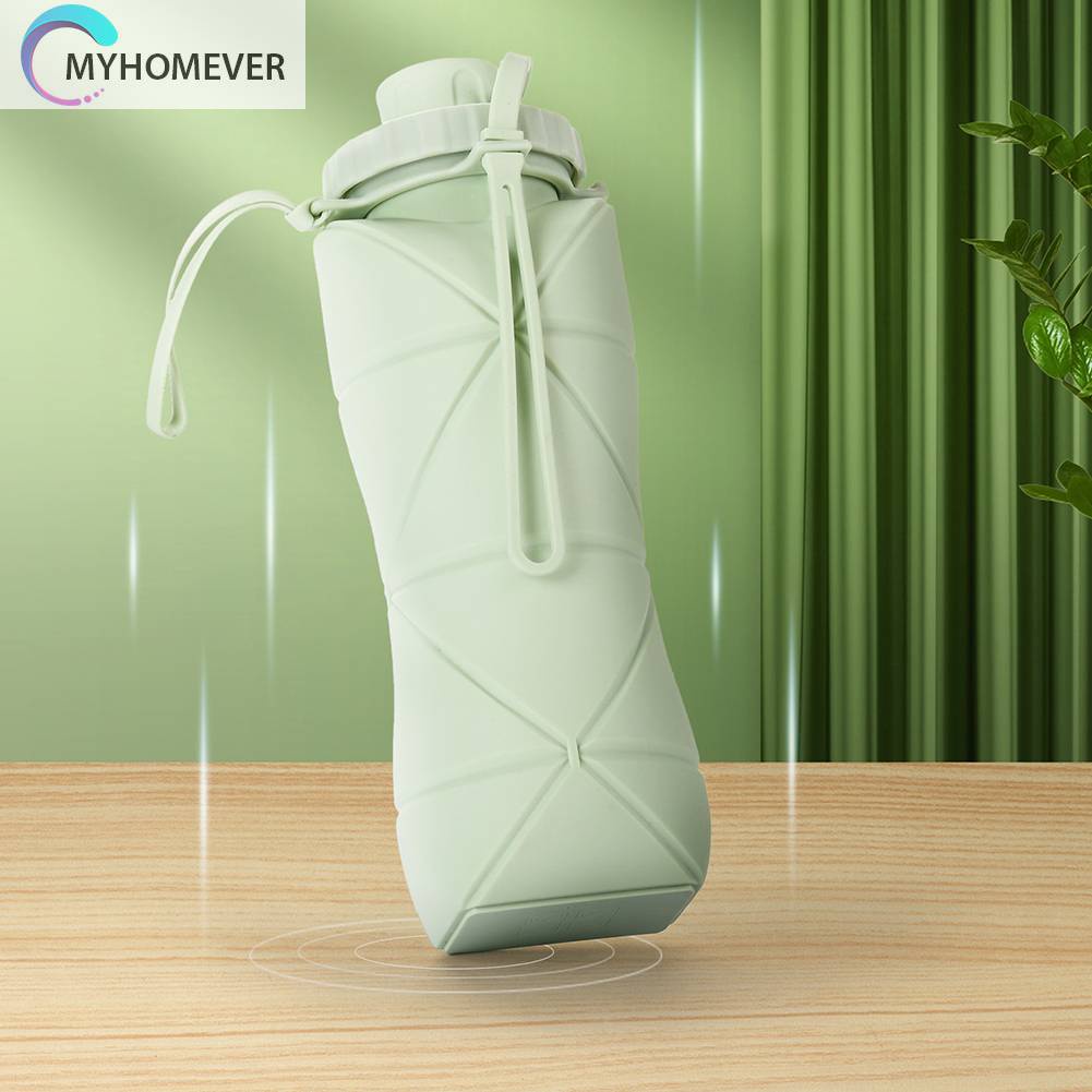 Bình Nước 600ml Có Thể Gấp Gọn Tiện Lợi Khi Đi Du Lịch