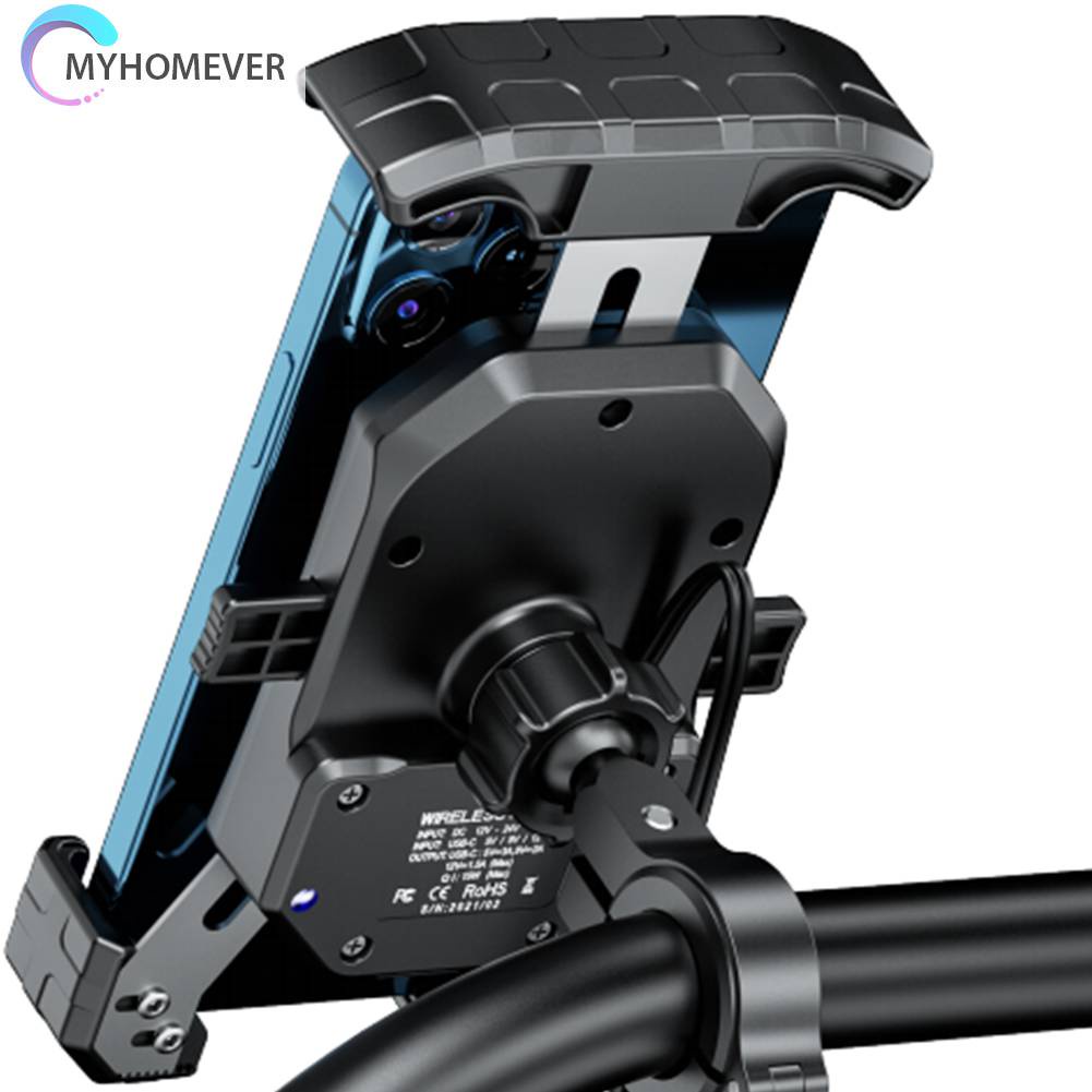 Đế Sạc Điện Thoại Không Dây 15W Cho Xe Đạp