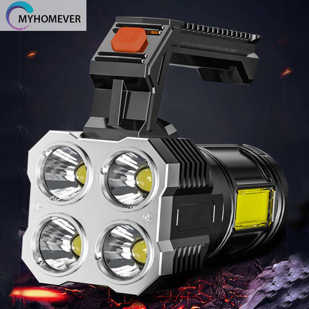 Đèn Pin Cầm Tay Chống Nước IPX4 Có Thể Sạc Lại Bằng Cổng USB