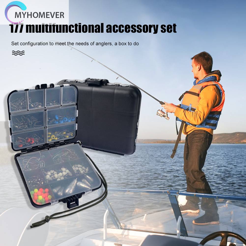 Hộp Đựng Mồi Câu Cá 177 Món Sức Chứa Lớn