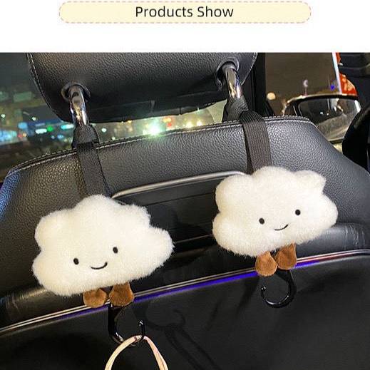 Car Seat Rear Back Small Hook Car Chair Hook Cute Car Interior Decoration All Products Storage Front Row LbD5