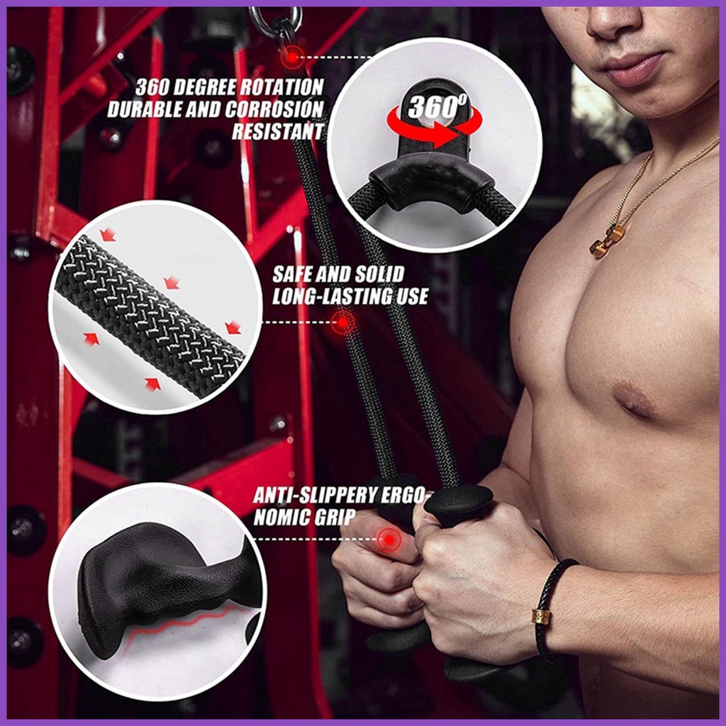 Dây Kéo Xuống Cho Máy Tập Cơ AB Chống Trượt