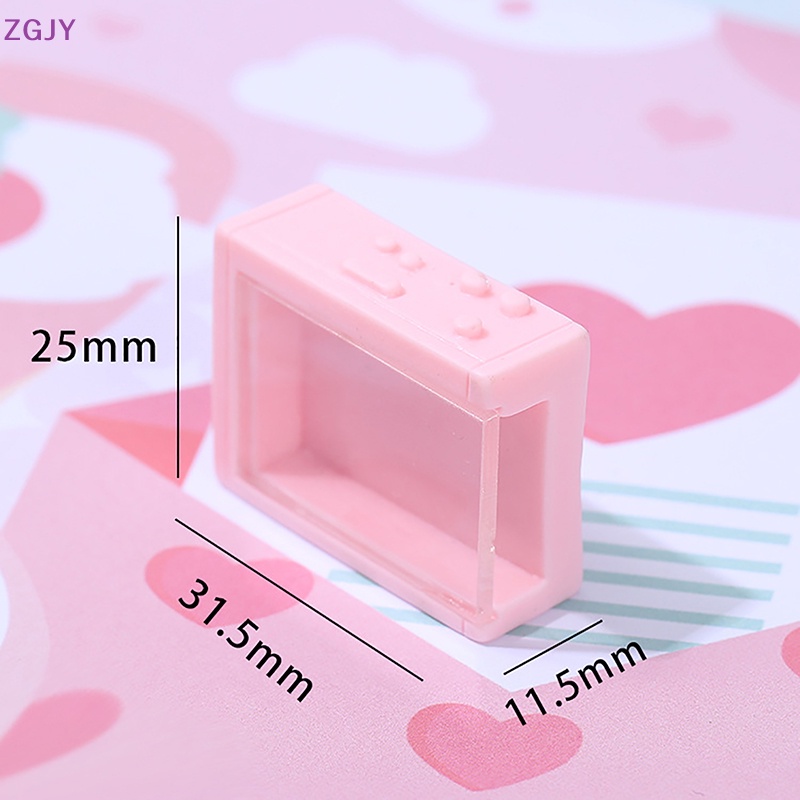 Set 2 Ốp Điện Thoại Gel DIY Họa Tiết Phong Cảnh Hoạt Hình 3D Dễ Thương Mới