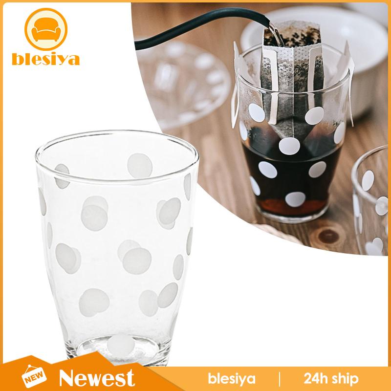 Kính Ly Thủy Tinh Trong Suốt Phong Cách Vintage