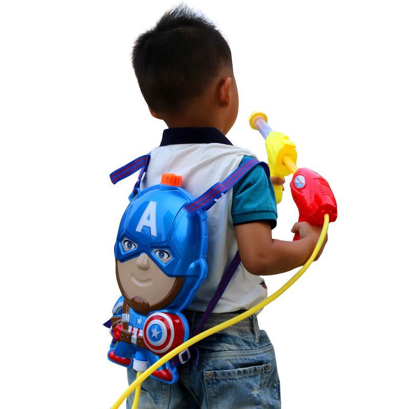 Balo Đi Biển Họa Tiết Hoạt Hình Có Súng Phun Nước Dành Cho Trẻ Em