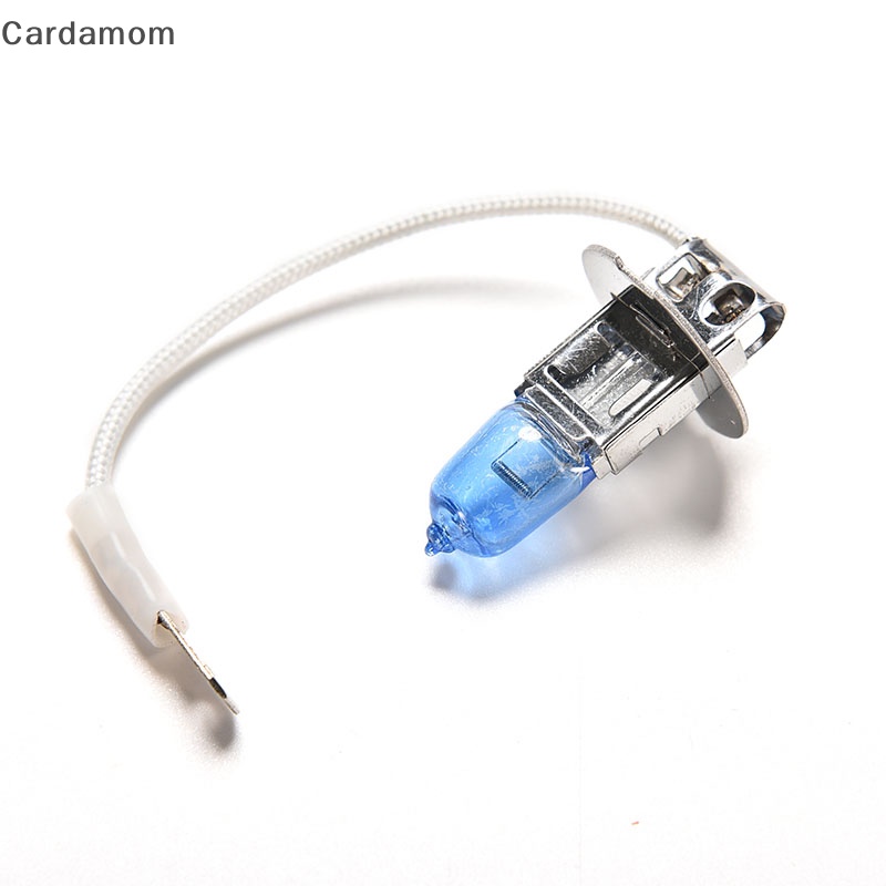 Set 2 Bóng Đèn Pha H3 12V 55W Ánh Sáng Trắng Siêu Sáng Dành Cho Ô Tô