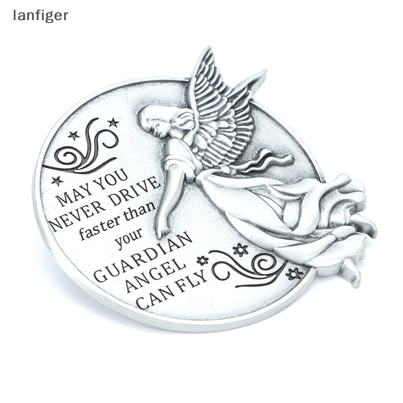 Lanf Kẹp Tấm Che Nắng Cho Xe Hơi Đọc Sách MAY YOU NEVER DRIVE FASTER THAN YOUR GUARDIAN ANGEL EN