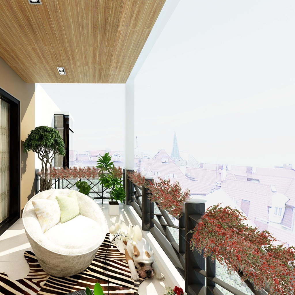 Cuộn Dây Mây Giả 5 Thanh 69-Item Chống Chịu Thời Tiết Dùng Trang Trí Phòng Khách