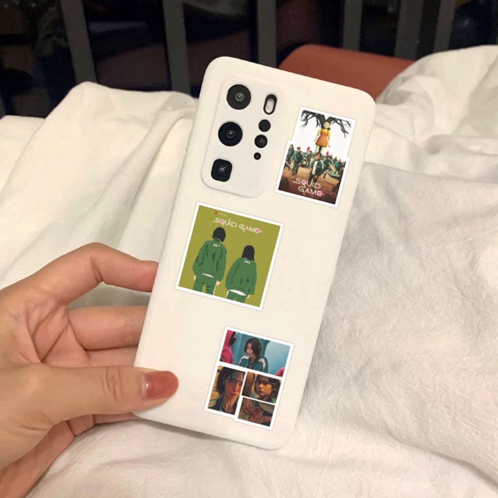 Set 50 Miếng Dán Trang Trí Ván Trượt / TV Hình Mực Độc Đáo