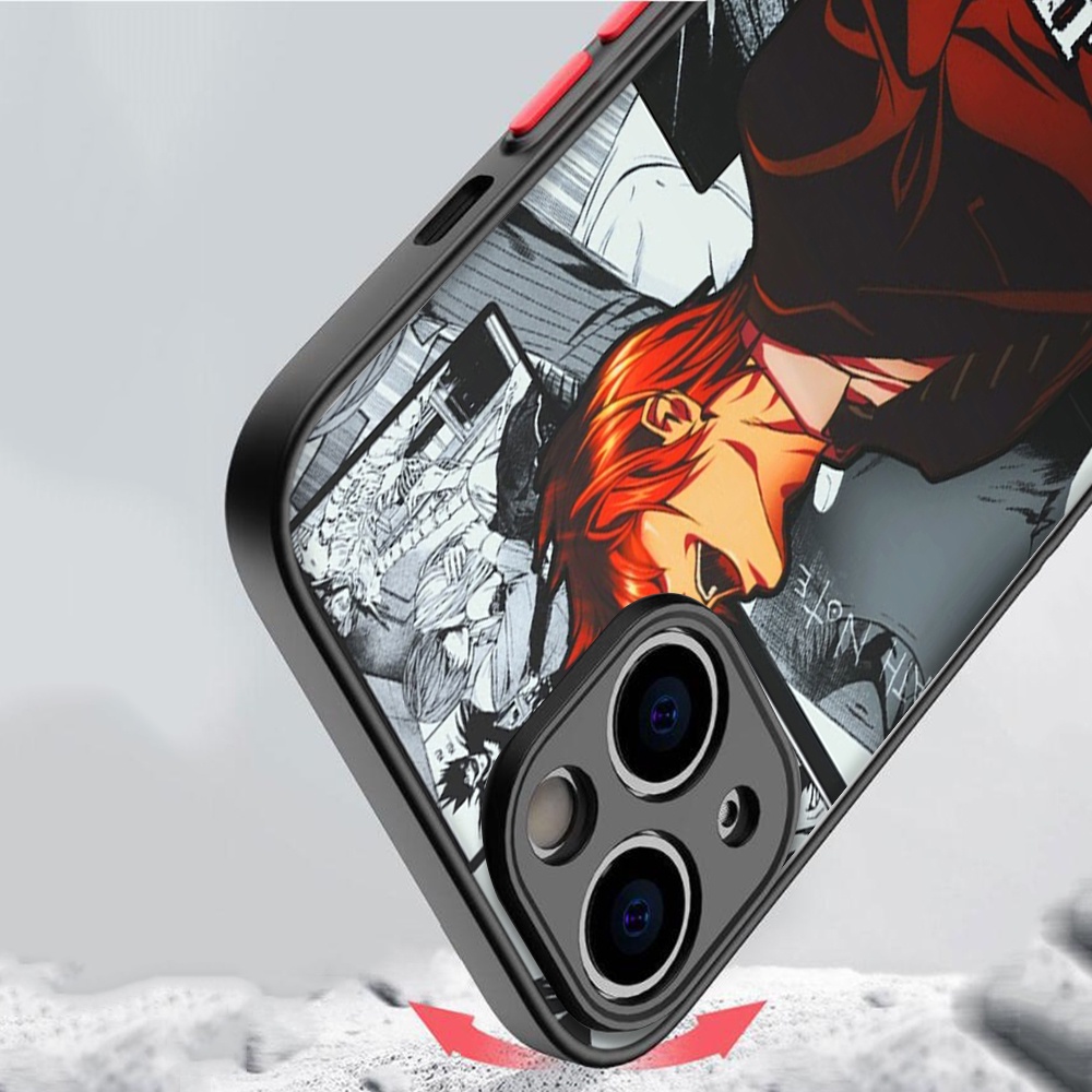 Ốp Điện Thoại Mềm In Hình Manga Death Note Cho iPhone 12 13 Plus 14 Pro Max