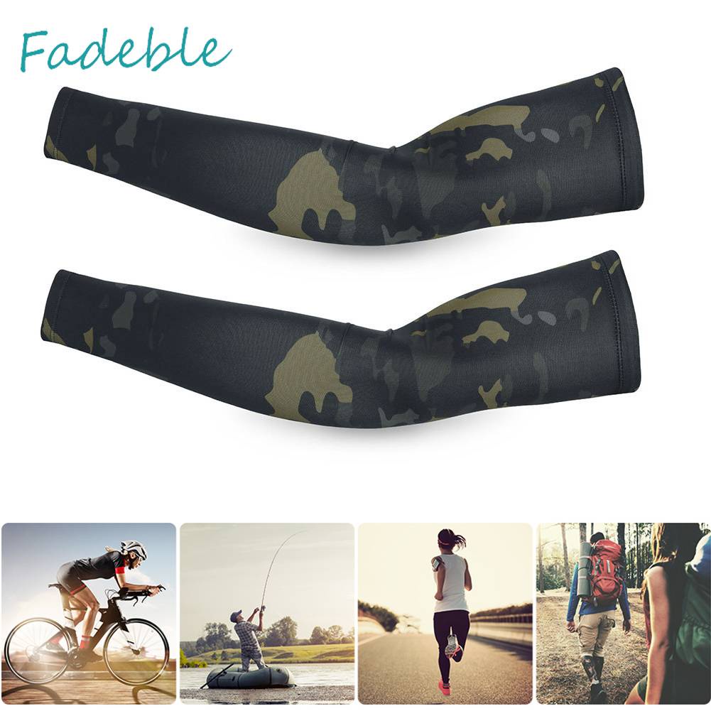 1 Đôi Găng Cánh Tay Chống Nắng Và Tia UV Thoáng Khí Dành Cho Nam Lái