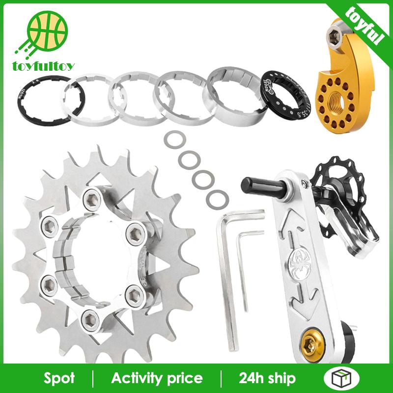 Bộ Chuyển Đổi Tốc Độ Đơn Tốc Độ Nhẹ Kèm Vòng Đệm Cho Xe Đạp Leo Núi