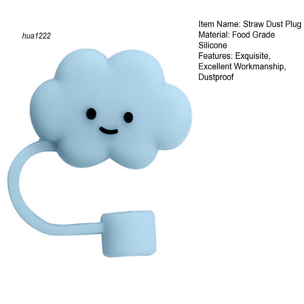 Vỏ Bọc Ống Hút Hình Đám Mây Dễ Thương Thân Thiện Với Môi Trường