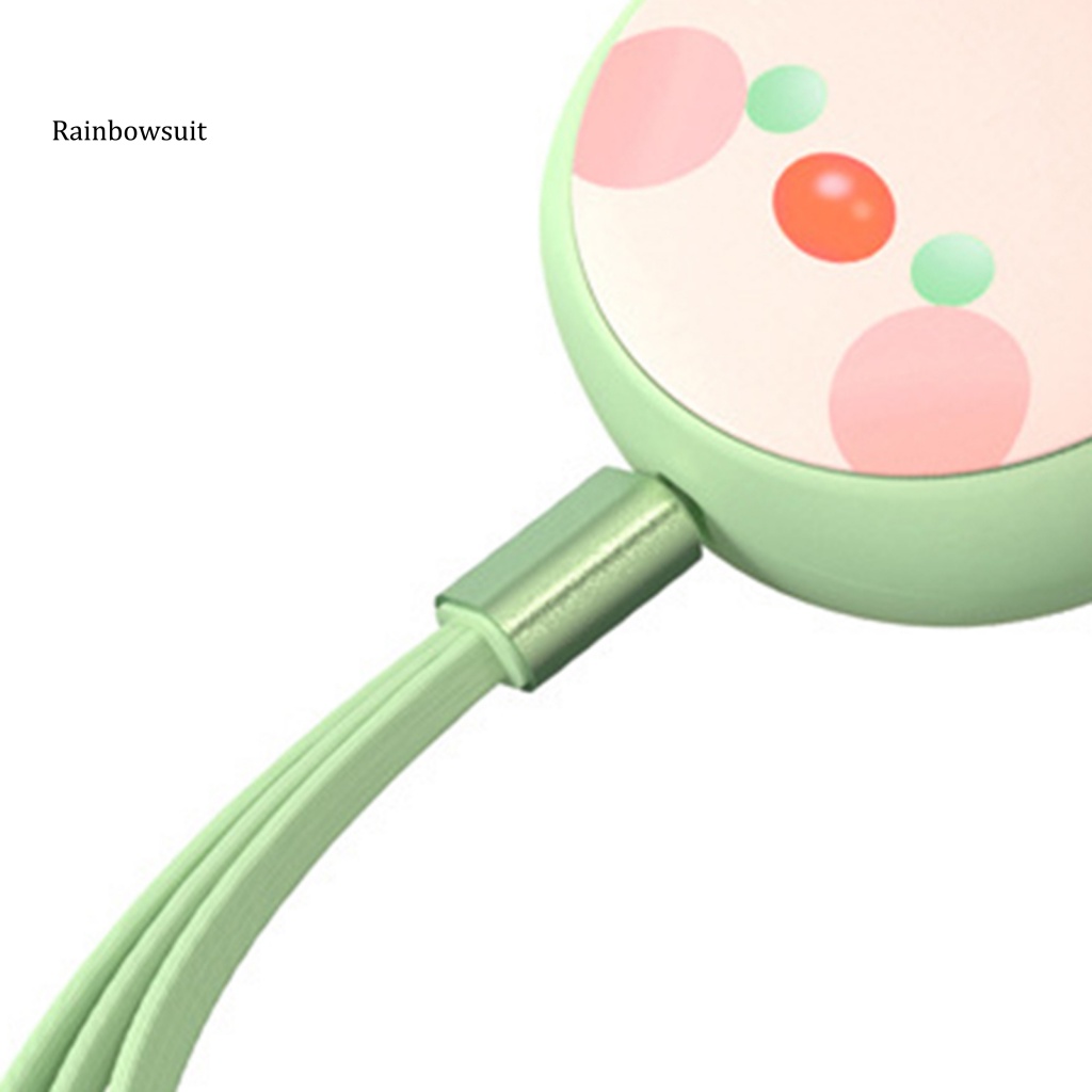 Cáp Dữ Liệu 3 Trong 1 Đầu Ra Ổn Định Di Động Tiện Dụng Cho Điện Thoại