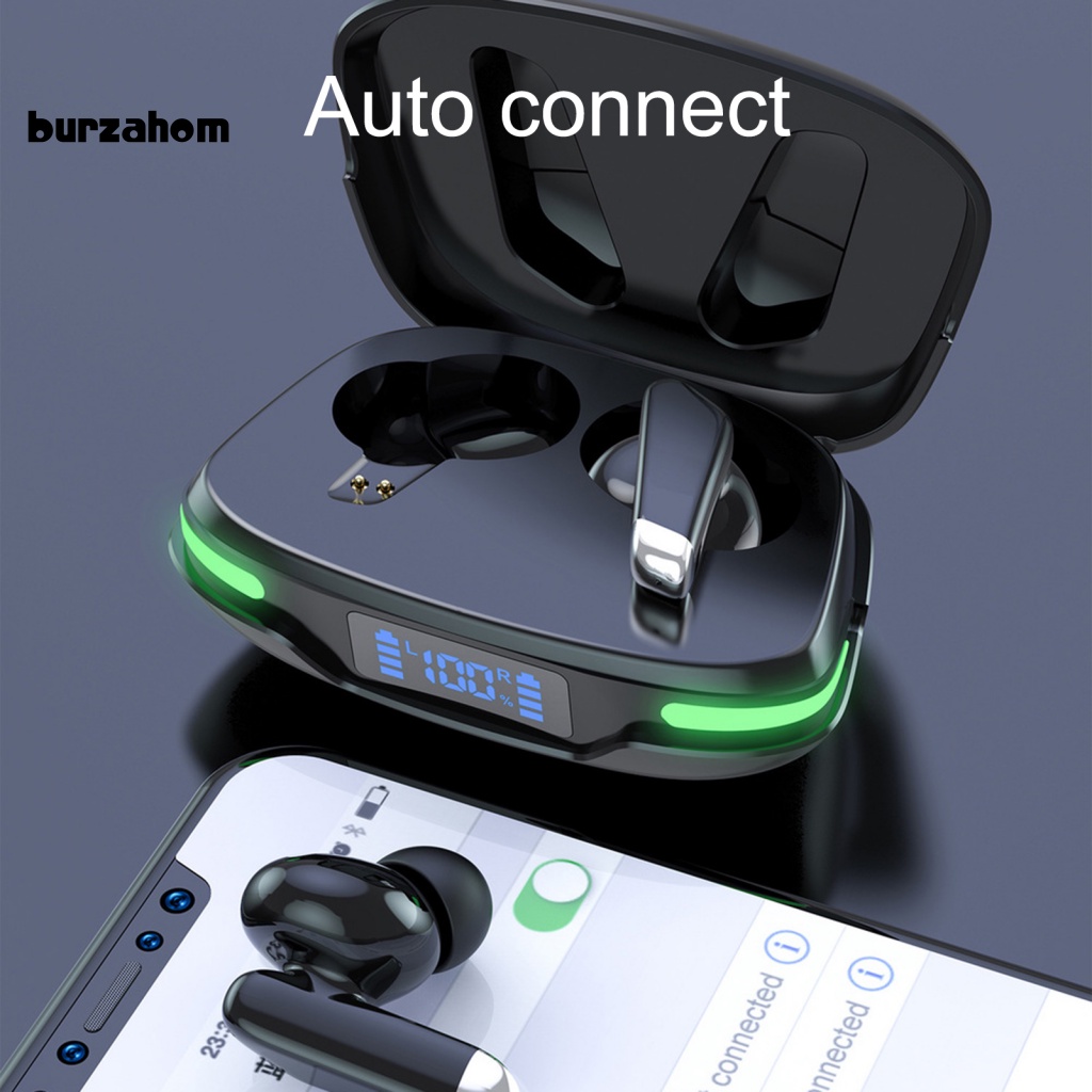 1 Cặp Tai Nghe Điện Tử Không Dây Chống Ồn Cảm Ứng Vân Tay Thời Trang