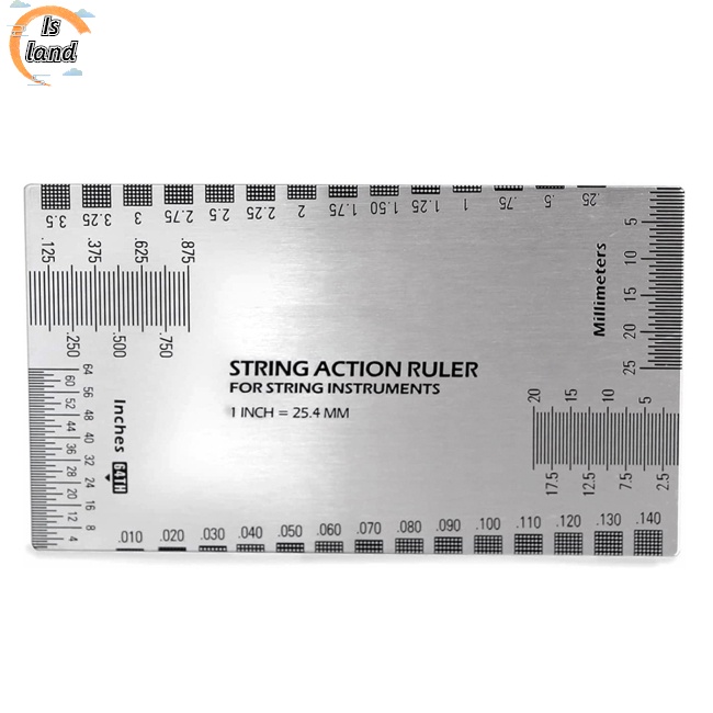 Thước Đo Dây Đàn Baroque Độ Chính Xác Cao Chuyên Dụng Cho Guitar Điện / Guitar Bass