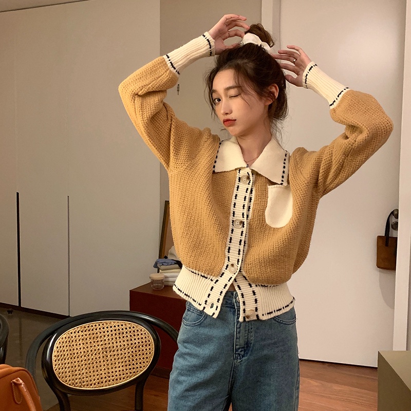 Áo Khoác cardigan Dệt Kim Phong Cách Thời Trang Mới 2023