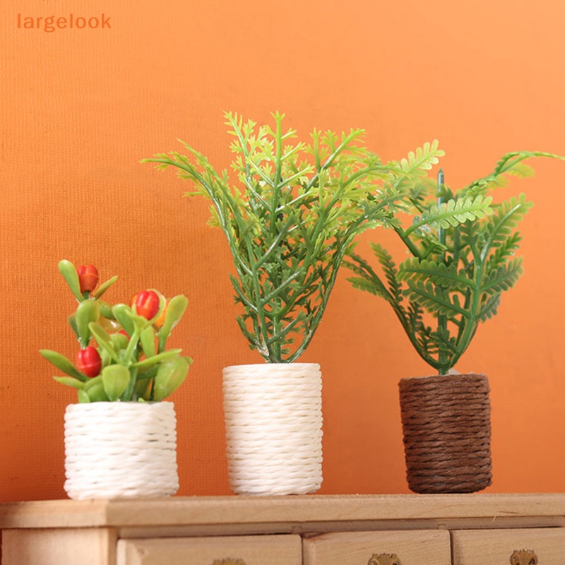 Chậu Cây Phong Tỉ Lệ 1: 12 Dùng Trang Trí Nhà Búp Bê