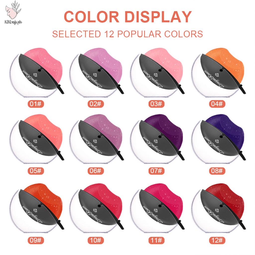 Bóp Vào Lười Nhiệt Độ Đổi Màu Son Môi Hình Môi Nhung Matte Lipstick Lip Tint Lâu Dài Chống Thấm Nước Chống Mồ Hôi Dưỡng Ẩm Son Bóng Chống Dính