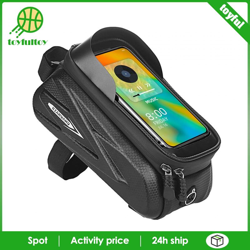 Túi Đựng Điện Thoại Cảm Ứng Gấp Gọn Gắn Khung Trước Xe Đạp Cho Nam