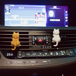 Creative Cute Ins Back Killing Car Cat Car Aromatherapy Car Air Conditioning Air Outlet Car Interior Decoration Perfume Cute Car Decoration car interior accessories