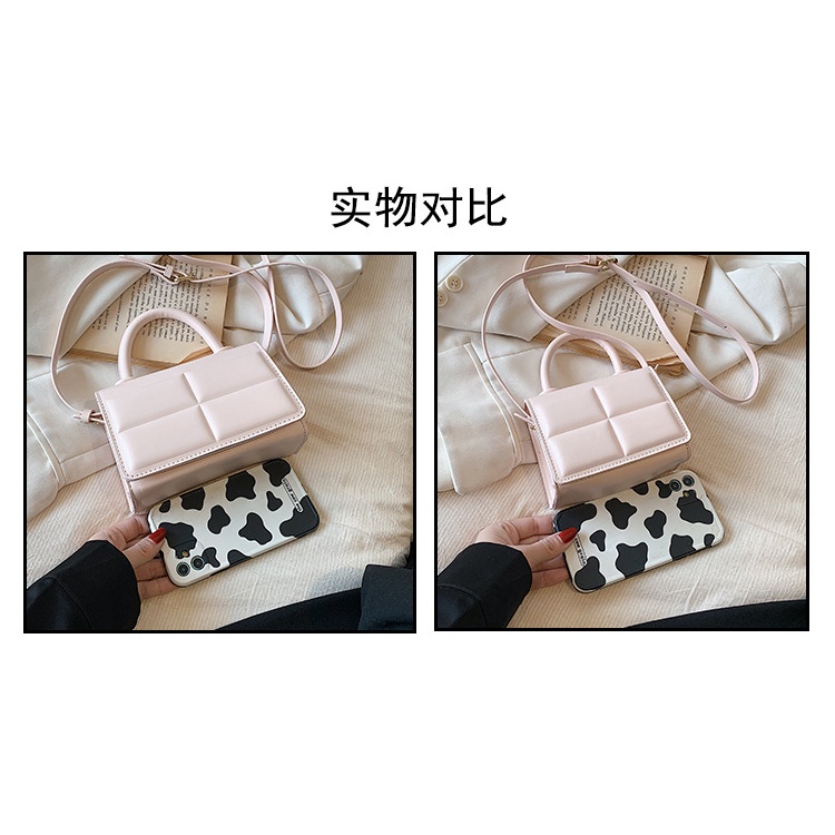 Túi Xách Đeo Chéo Nắp Gập Màu Trơn Mẫu Mới 2023 Thời Trang Mùa Hè Cho Nữ