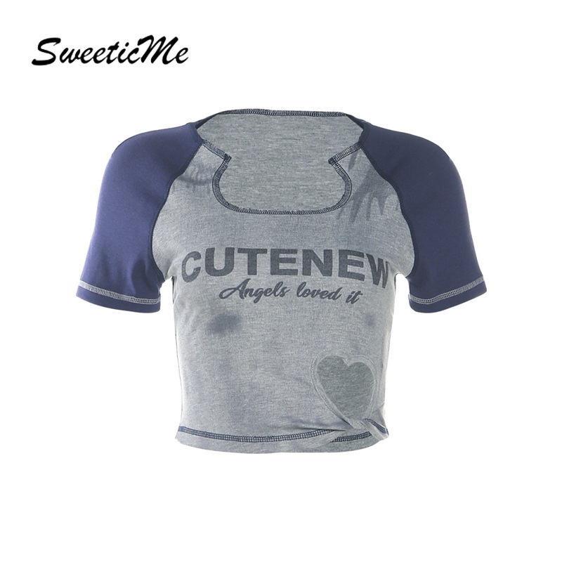 Áo Thun Croptop Tay Ngắn Dáng Ôm Thời Trang 2023 Cho Nữ