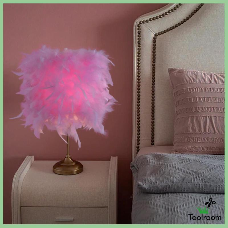 Vỏ Bọc Đèn Trần Hình Lông Vũ Trang Trí Phòng Khách / Tiệc Tùng