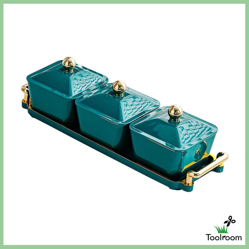 Khay Đựng Trái Cây Khô Kèm Giá Đỡ Tháo Rời Được Tiện Lợi Dành Cho Nhà Bếp