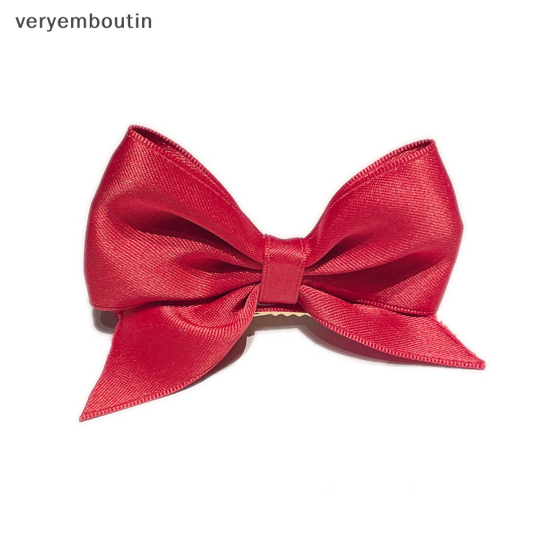 Kẹp Tóc Vải Hình Nơ Nhiều Màu Dễ Thương Cho Bé Gái