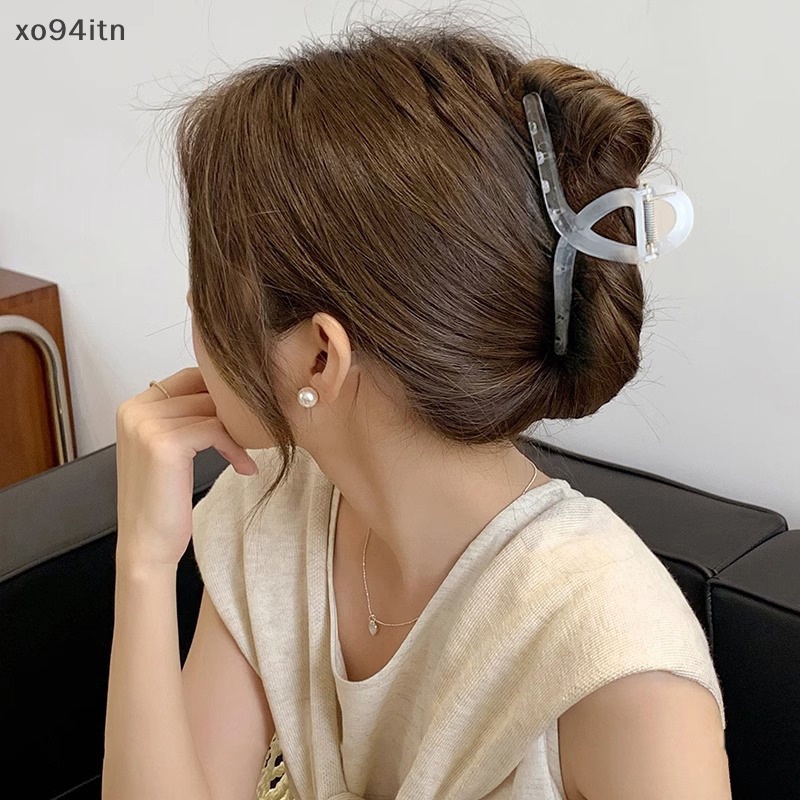 Kẹp Tóc Càng Cua Màu Gradient Phong Cách Hàn Quốc Thanh Lịch Thời Trang Cho Nữ