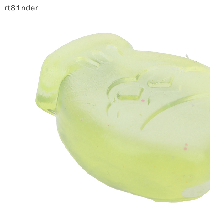 Rt Đồ Chơi Khối Đá Xốp Squishy Giảm Stress Hình Cá Mini Màu Trong Suốt Cho Bé