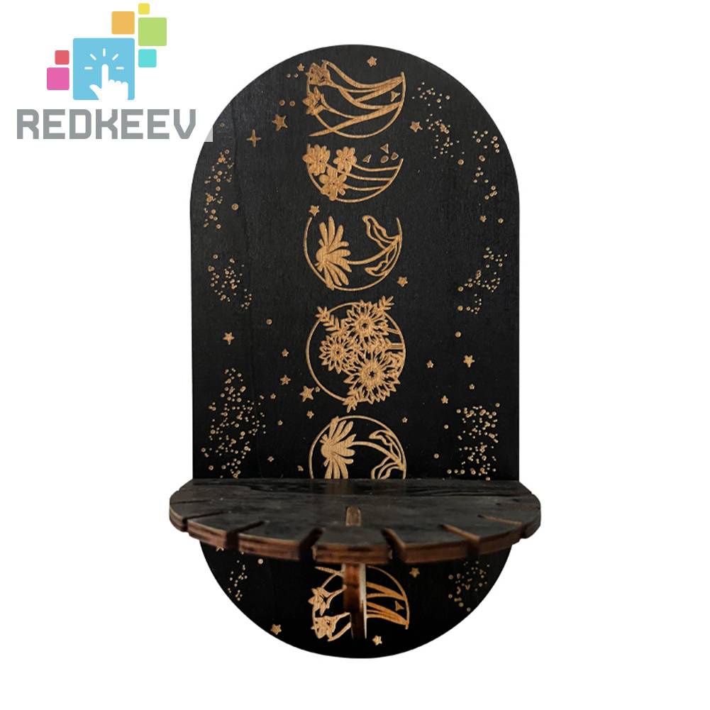 Giá Đỡ Trưng Bày Trang Sức Bằng Gỗ Treo Tường Tái Sử