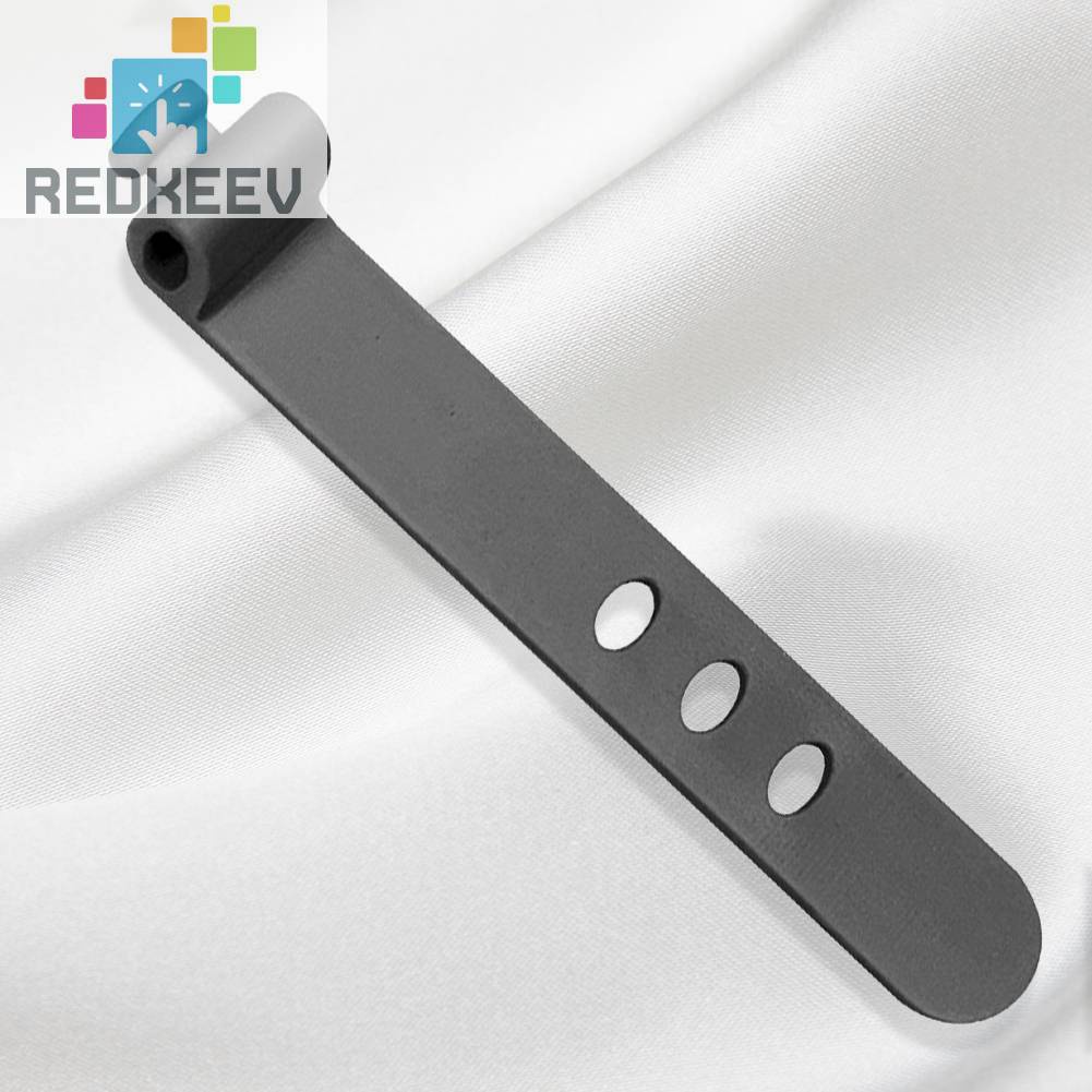 Set 20 Dây Silicone Buộc Dây Cáp 3 Lỗ Tái Sử Dụng Tiện Lợi