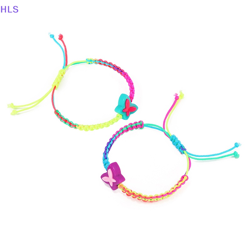 Vòng Đeo Tay Handmade Bằng Acrylic Hình Bướm Dễ Thương Có Thể Điều Chỉnh Cho Nữ