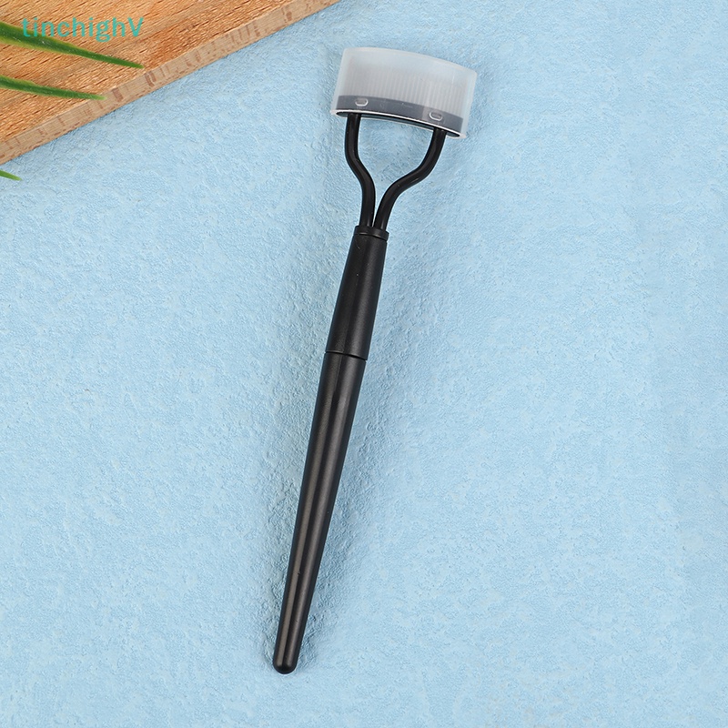 Lược Chải Lông Mi Bằng Kim Loại Màu Đen Nhỏ Gọn Tiện Dụng