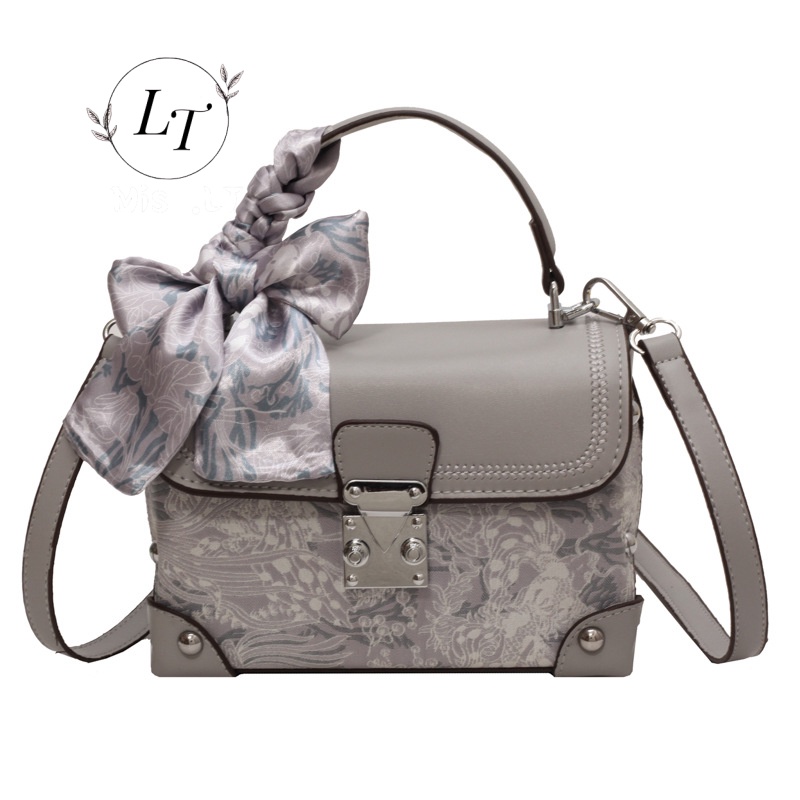 Miss.LT túi đeo chéo túi nữ đeo chéo túi nữ đeo vai 2023 new túi vuông L91TFSW