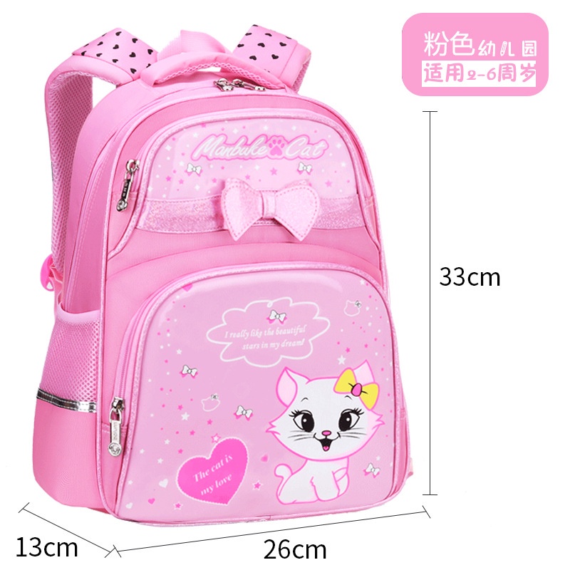 Ba Lô Đi Học Cỡ Lớn In Họa Tiết Hoạt Hình Chú Mèo Dễ Thương Thời Trang 2023 Cho Bé Mẫu Giáo