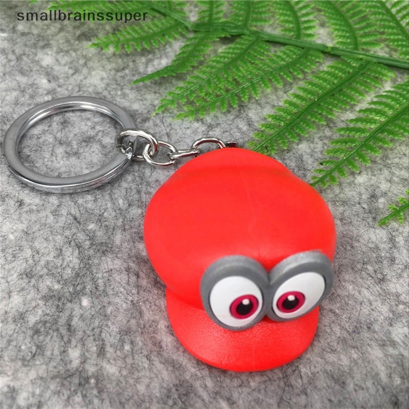 Móc Chìa Khóa Bằng PVC Mềm Tự Dính Họa Tiết Hoạt Hình Mary Bros.Odyssey 3D