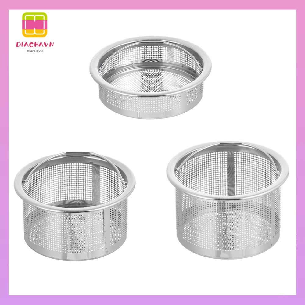 DIACHAVN Nắp Đậy Cống Thoát Nước Bồn Rửa Nhà Tắm Bằng Thép Không Gỉ Nâng Cấp