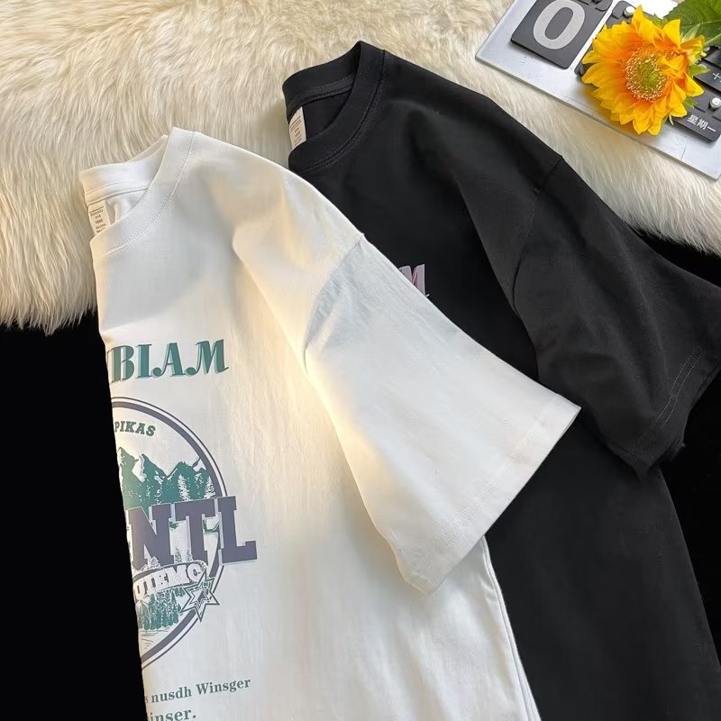 Áo Thun Cotton Ngắn Tay Trễ Vai Màu Mơ Phong Cách Mới Mùa Hè