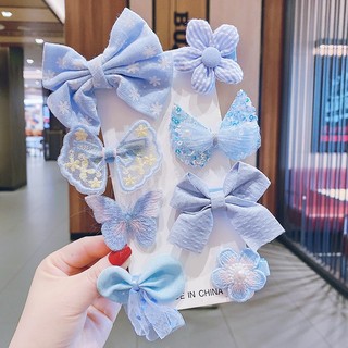 Set 8 Kẹp Tóc Dễ Thương Cho Bé Gái