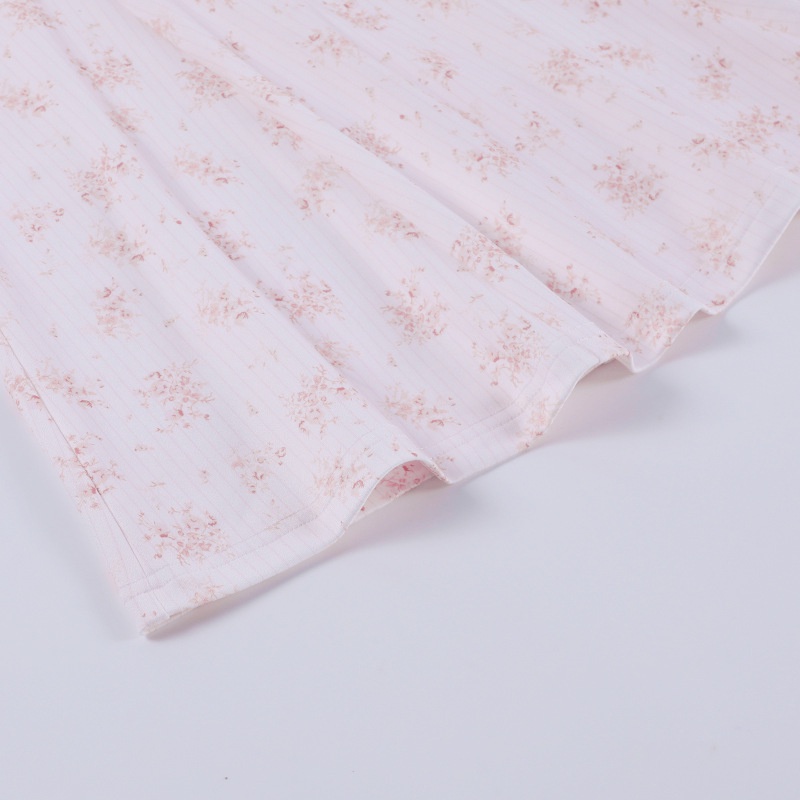 DUNEA Đầm Hai Dây Dáng Ôm In Họa Tiết Hoa Phong Cách Nhẹ Nhàng Thanh Lịch Dành Cho Bạn Nữ