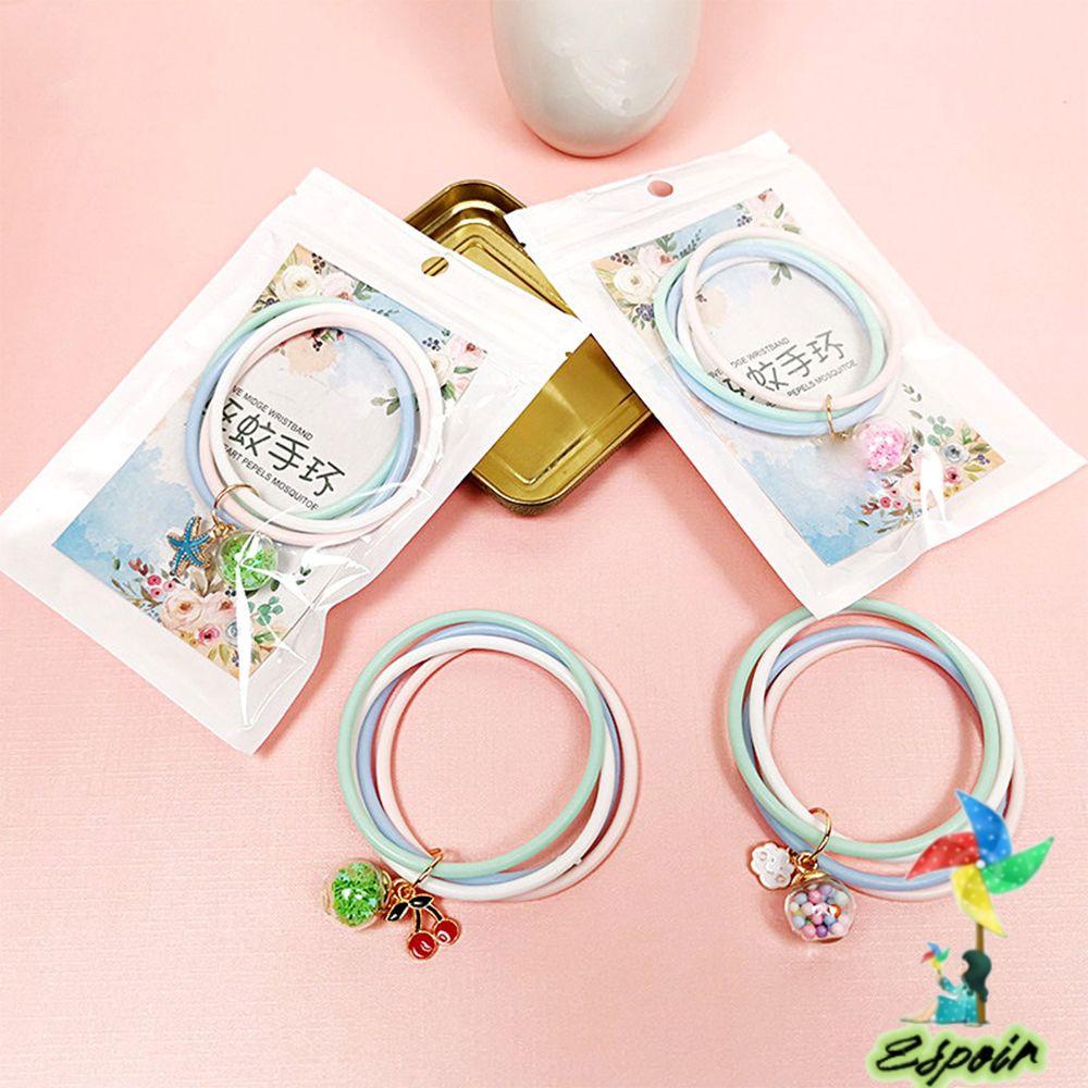 ESPO Vòng Đeo Tay Đuổi Muỗi Họa Tiết Hoạt Hình Nhiều Màu Sắc