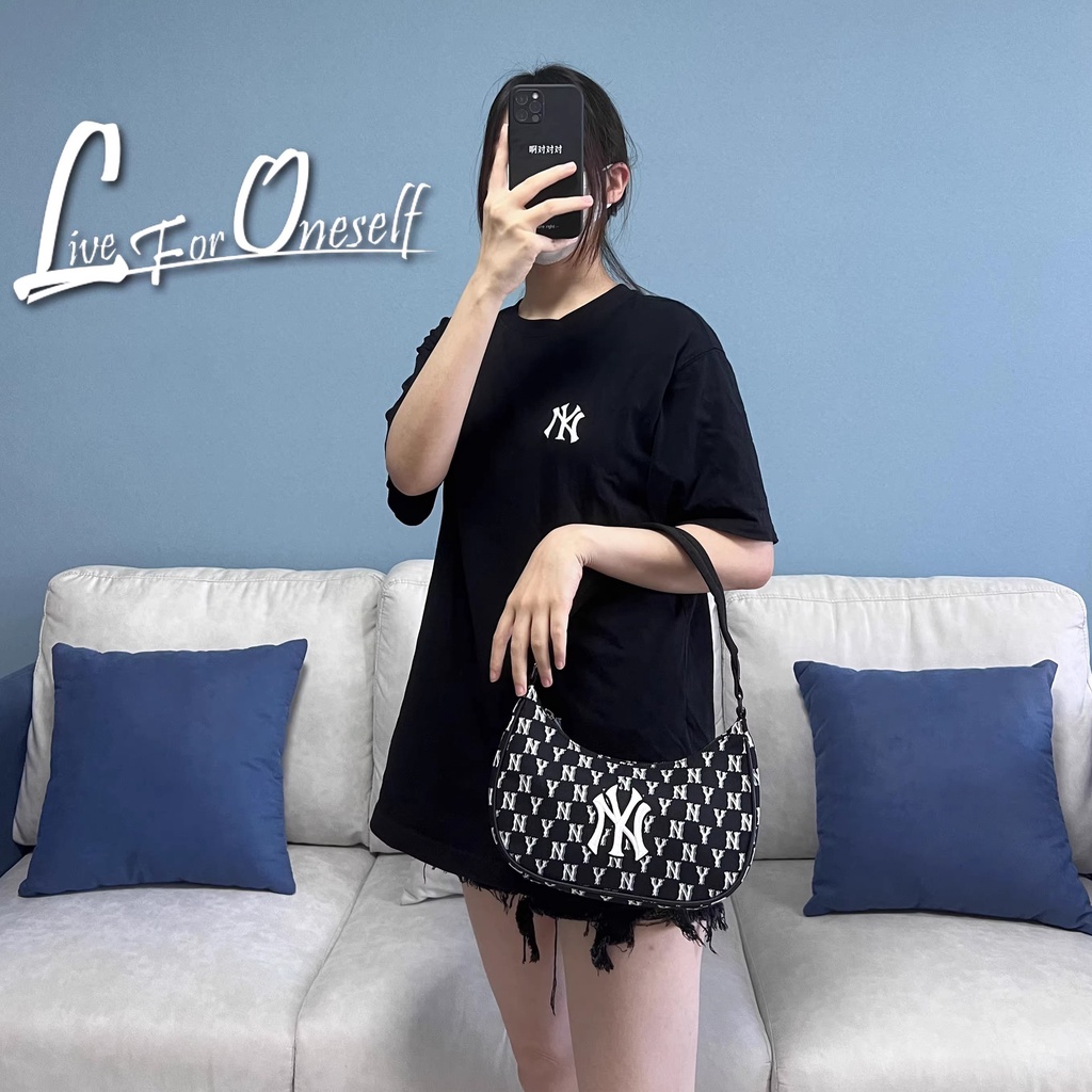 Túi Đeo Vai NY Yankees Nhỏ Xinh Thời Trang Retro Cho Nữ