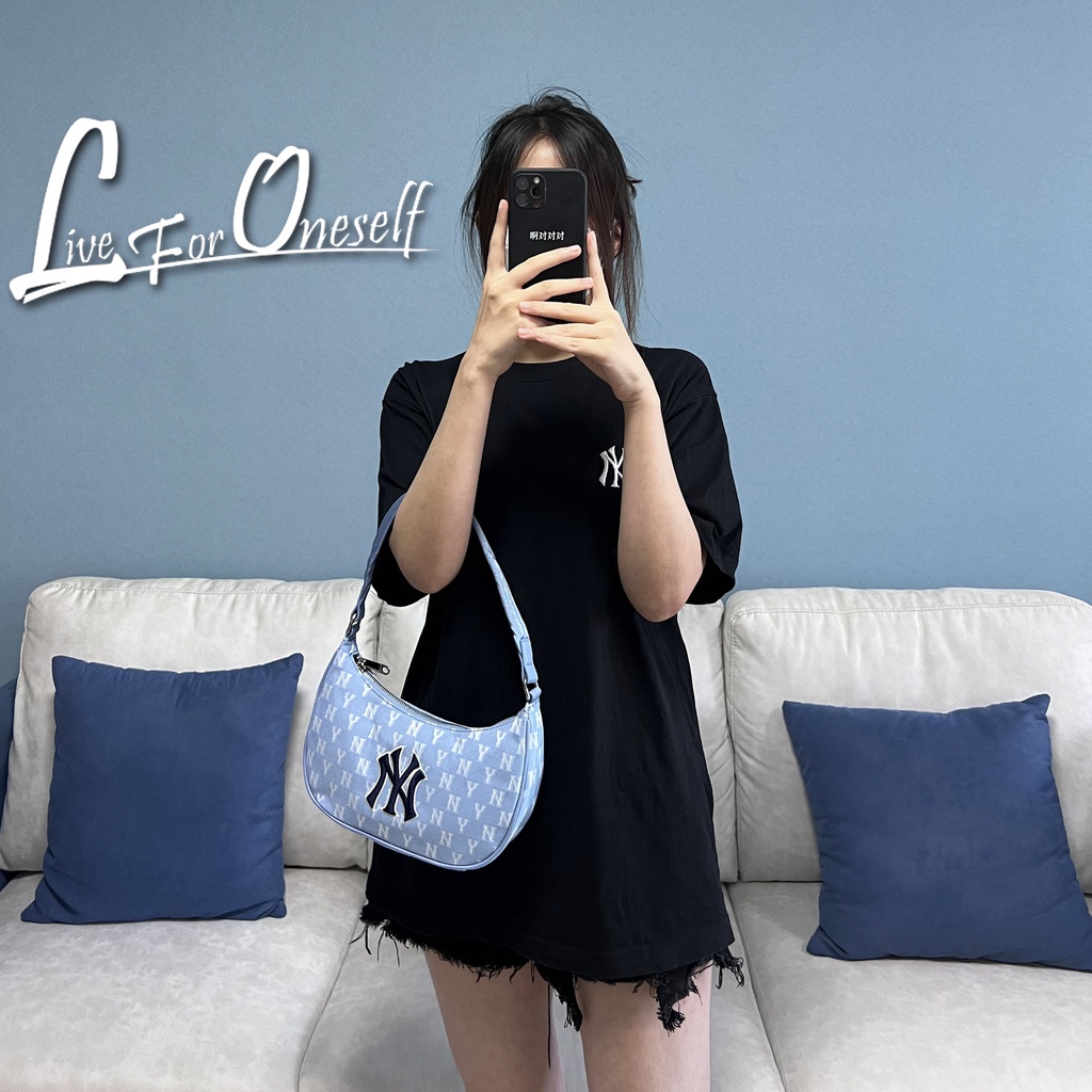 Túi Đeo Vai NY Yankees Nhỏ Xinh Thời Trang Retro Cho Nữ